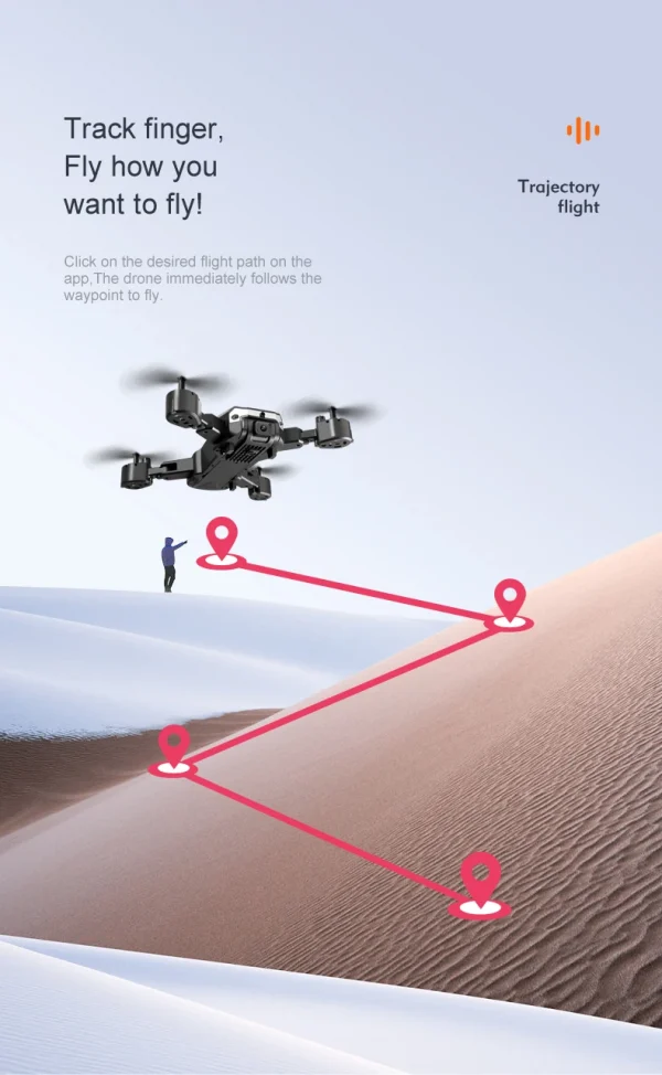 ⁦🚁 طائرة G6 الاحترافية – تصوير جوي بدقة وذكاء مذهل⁩ - الصورة ⁦25⁩