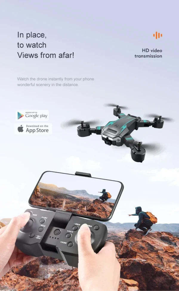⁦🚁 طائرة G6 الاحترافية – تصوير جوي بدقة وذكاء مذهل⁩ - الصورة ⁦21⁩